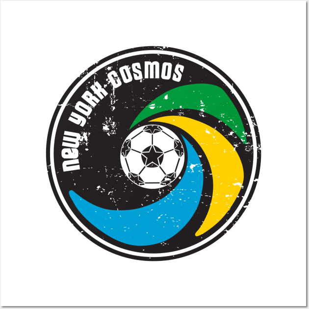 1971 New York Cosmos Vintage Soccer Wall Art by ryanjaycruz